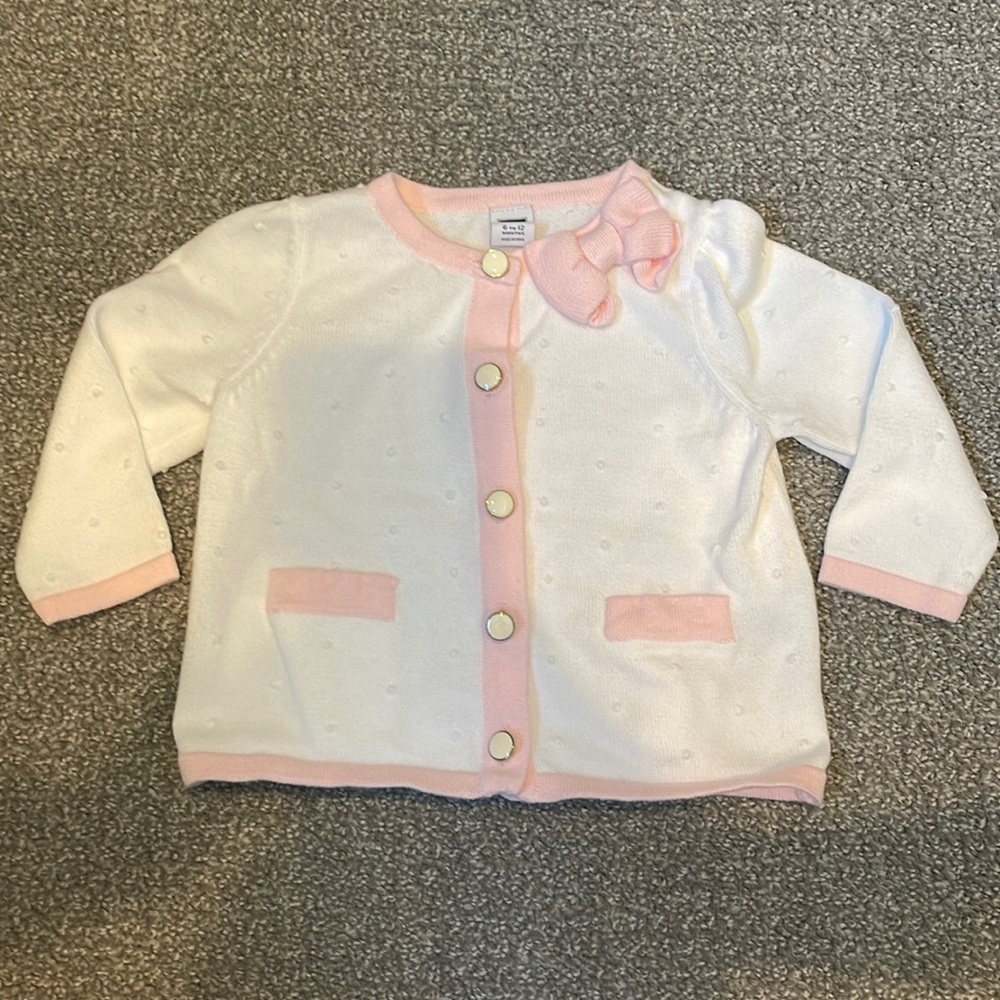 Janie and Jack baby girls Cardigan